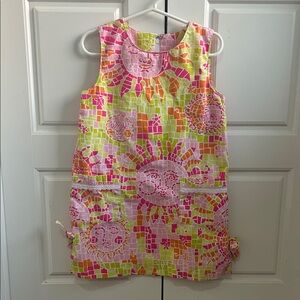 Vintage RARE Lilly Pulitzer "Mosaic Sun Salute" Shift Dress